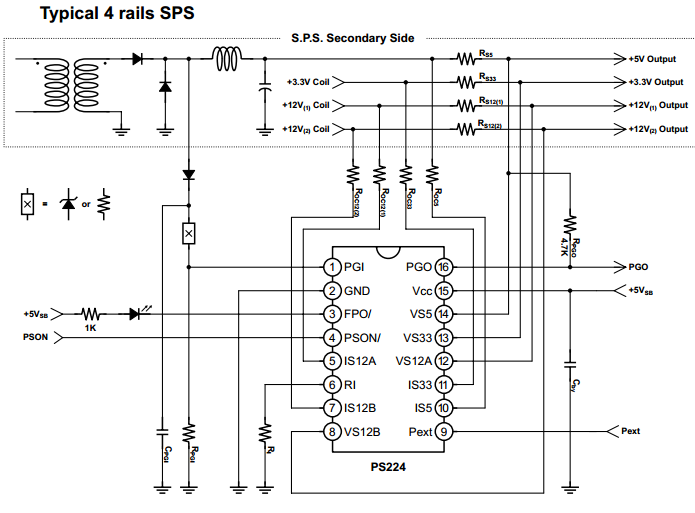St9s429 pg14 схема блока питания