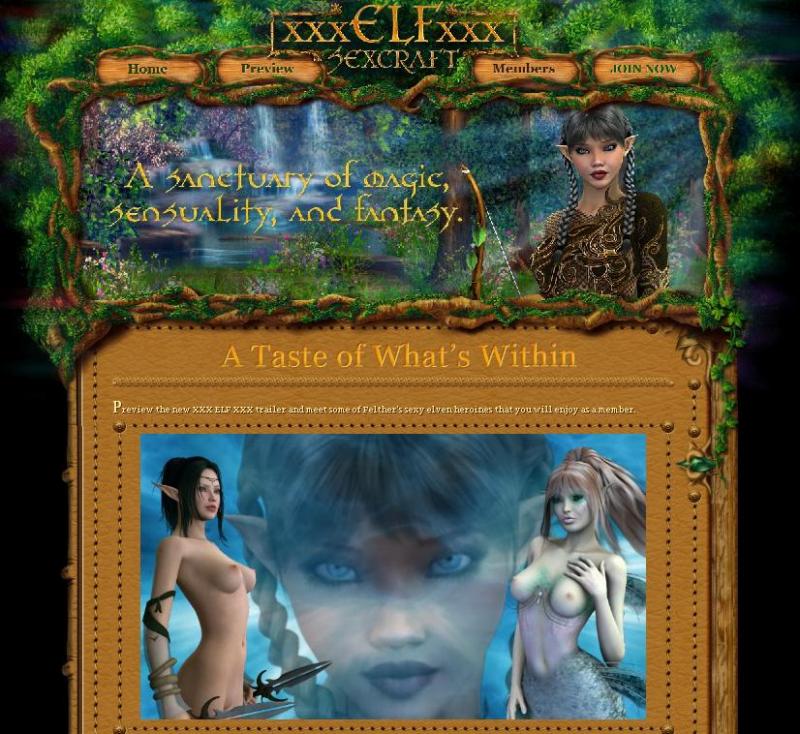 XXX ELF XXX SexCraft / Коллекция 3D картинок с сайта xxxElfxxx.com