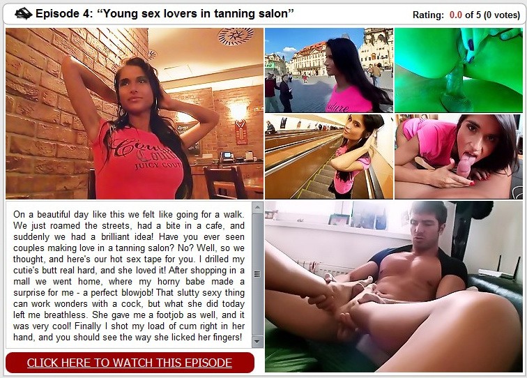 Сезон 3: “Horny sex lovers have the time of their lives” Эпизод 4 - Young sex lovers in tanning salon